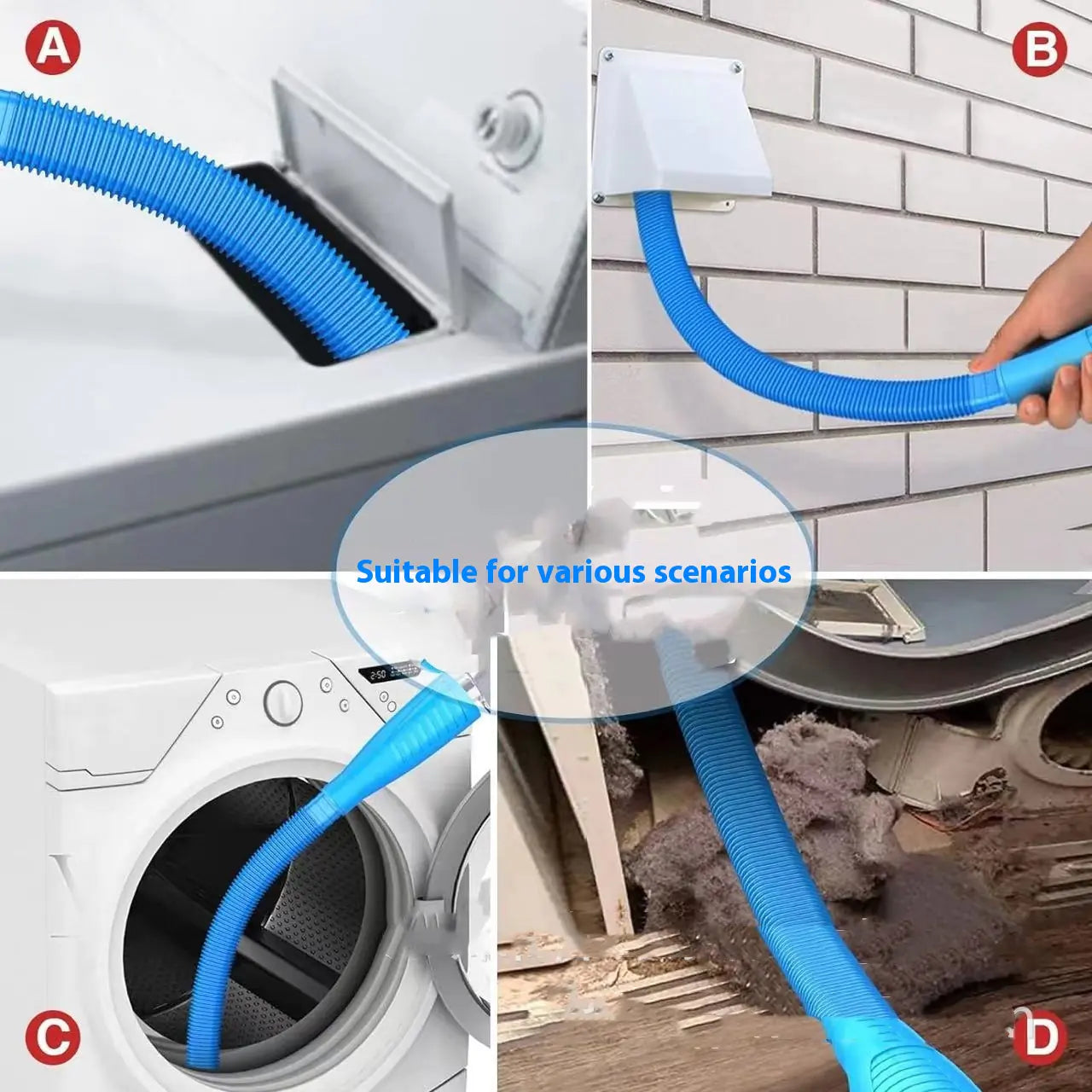 Dryer Cleaning Brush Set