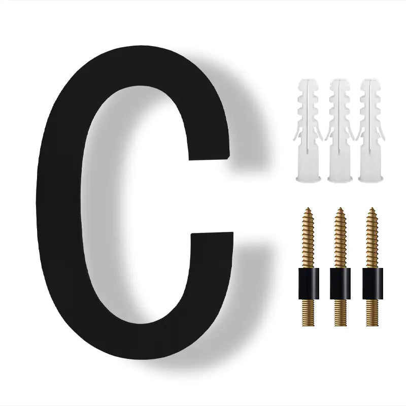 Acrylic Floating House Number