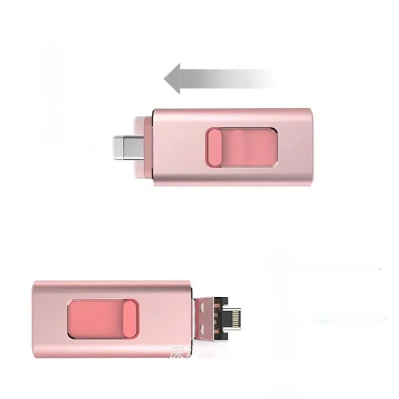 4-in-1 Type-C OTG USB Drive for Apple & Android