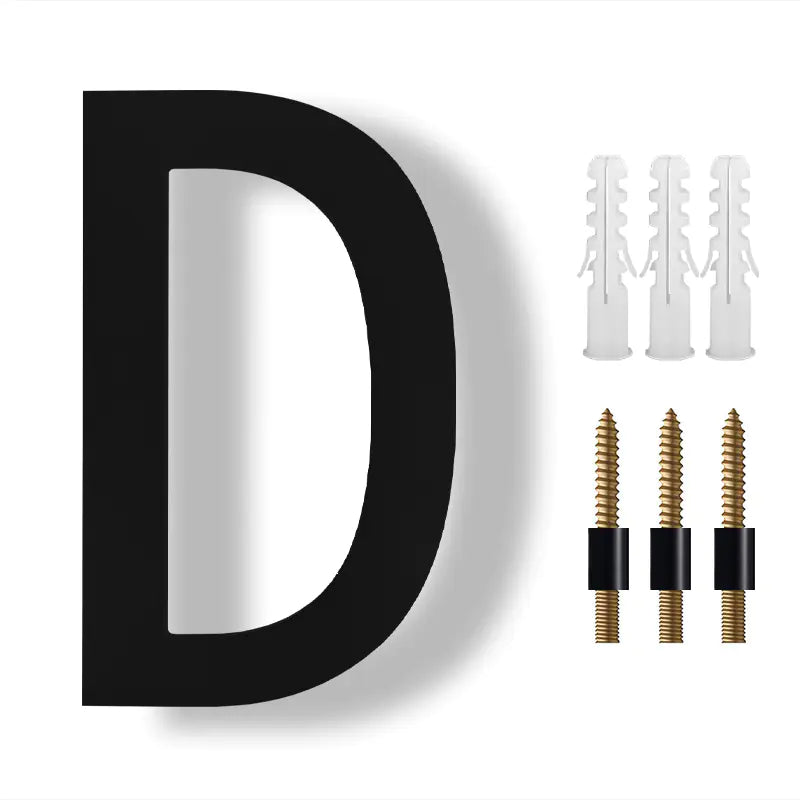 Acrylic Floating House Number