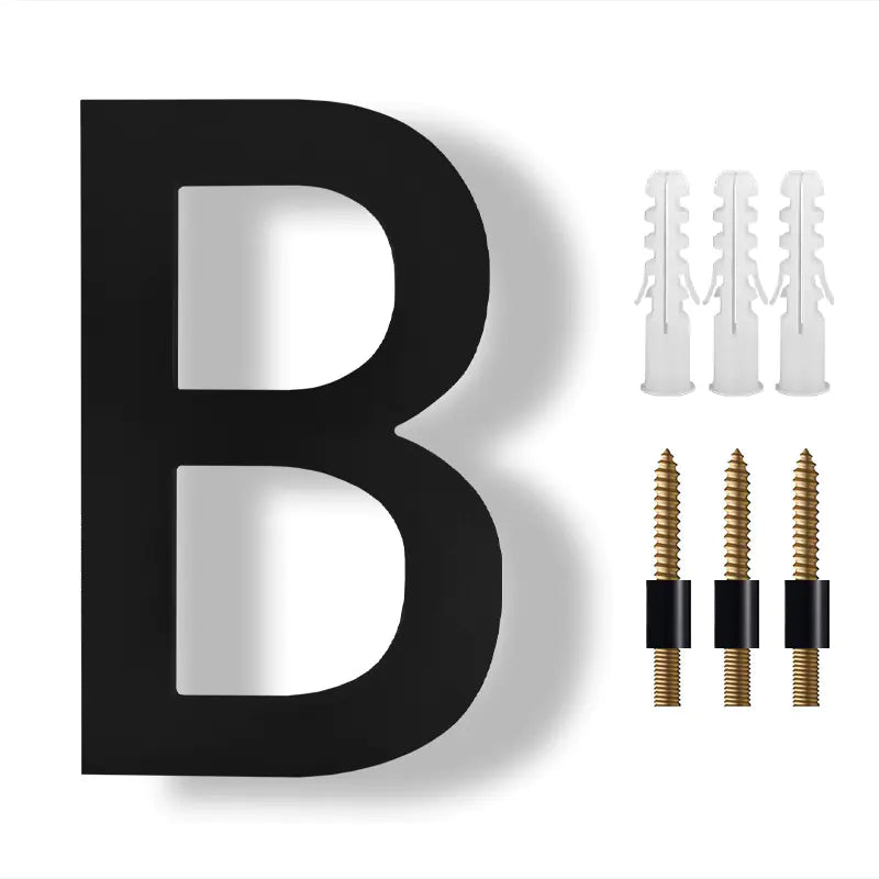 Acrylic Floating House Number