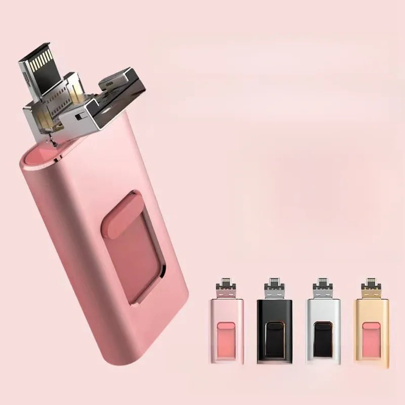 4-in-1 Type-C OTG USB Drive for Apple & Android
