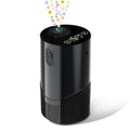 Waterless Diffuser for Essential Oil-Aroma Scent Diffusers for Home Car Mini Aromatherapy Nebulizer Battery Operated Small Air Diffuser Machine 4 Mist Level 1/2/3/4/6H Timers Auto-off for Hotel 5-20ML