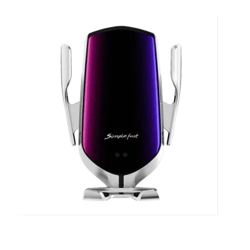 10W SMART CLAMPING 360 ROTATE CAR WIRELESS CHARGER