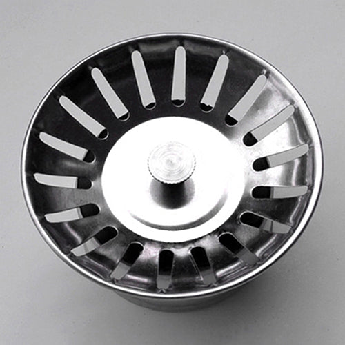 Stainless Steel Sink Cover with Drain Filter Funnel
