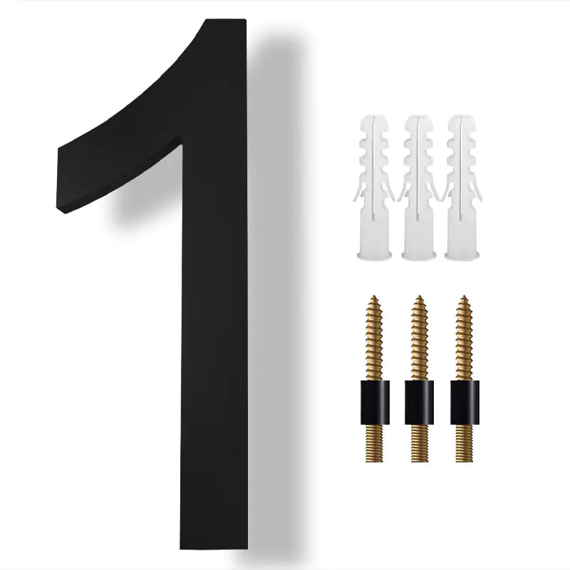 Acrylic Floating House Number